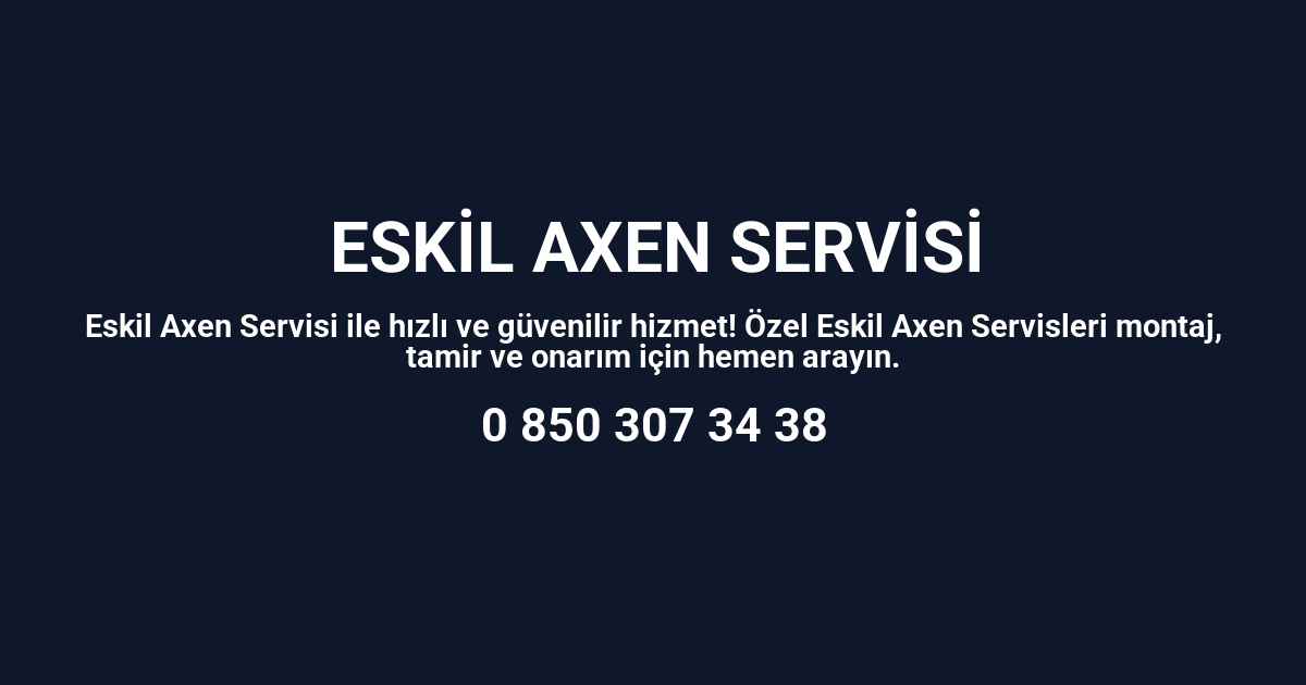 Eskil Axen Servisi